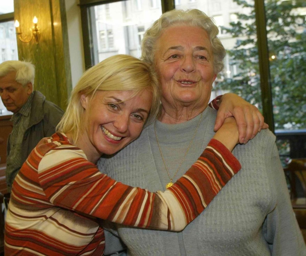 Herečka Veronika Žilková s matkou Olgou.